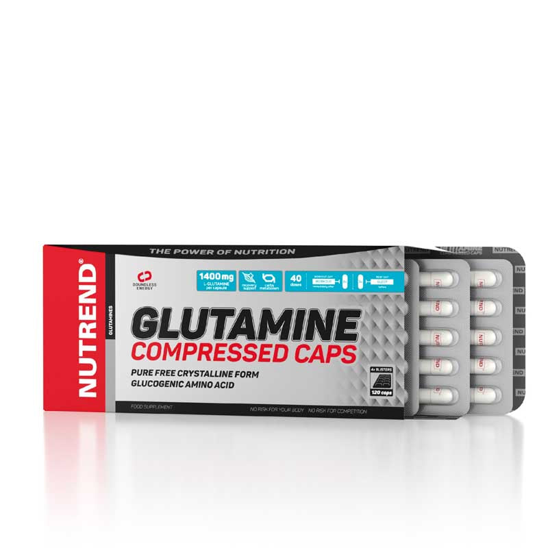 Glutamine Compressed caps Nutrend