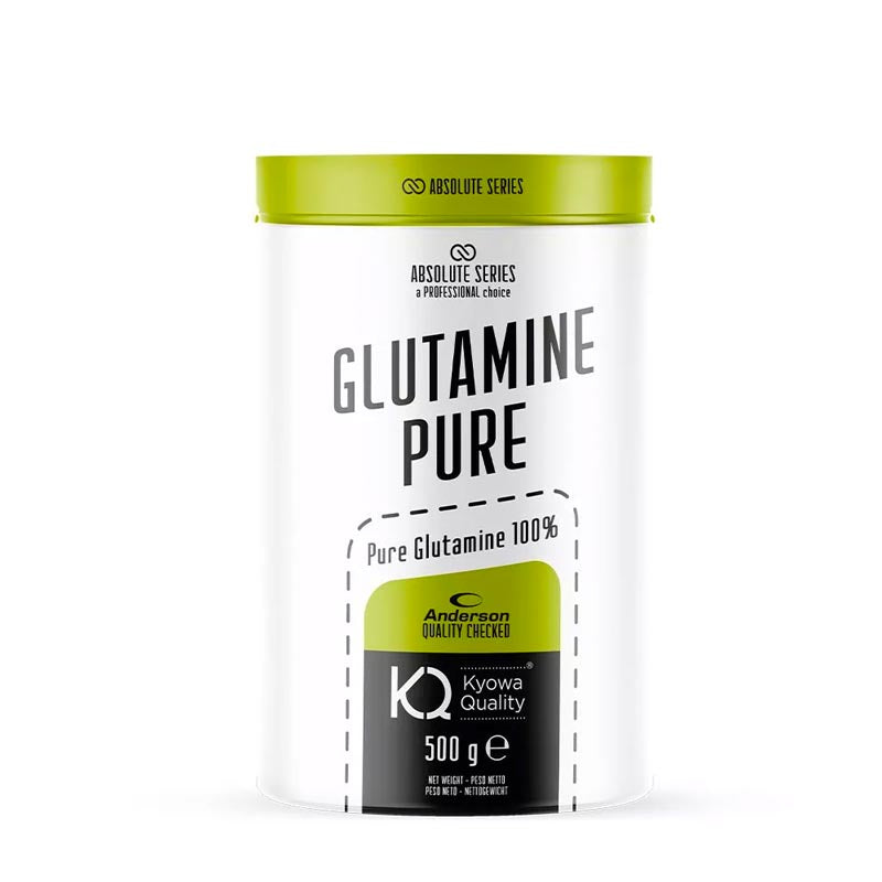 Absolute Series. Barattolo contenente 500 g di Glutamine Pure: utilissima in caso di ridotto apporto di L-Glutammina. Provalo subito